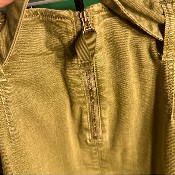 Size 4US/36 Euro Anthropology Fancy Skirt with Belt Two FrontPockets BackZipper - Picture 9 of 12